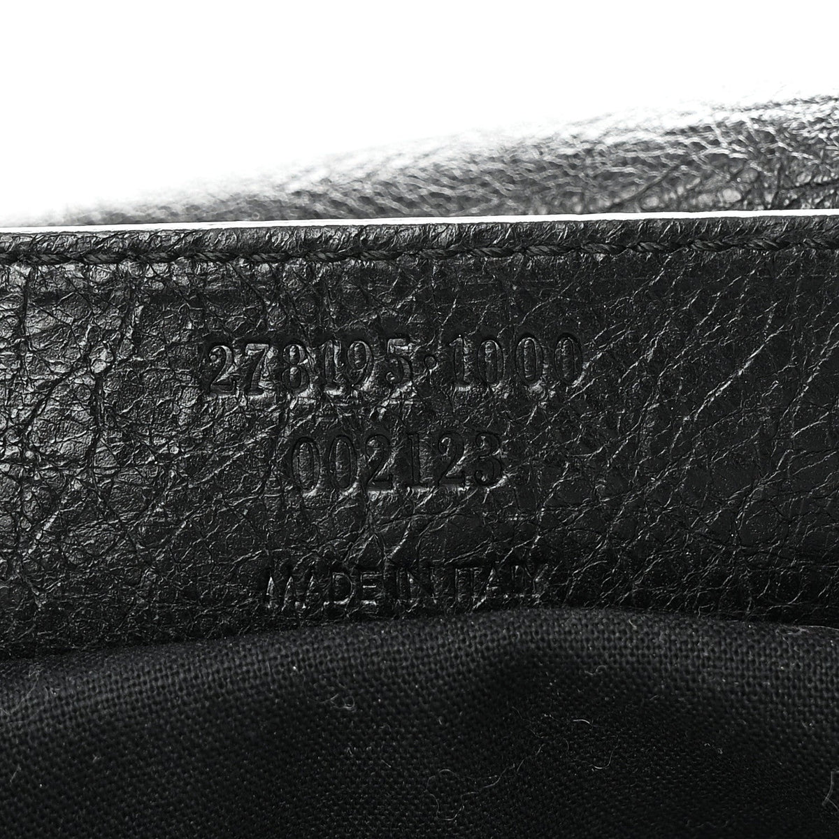 Agneau Classic Hardware Kraft Black
