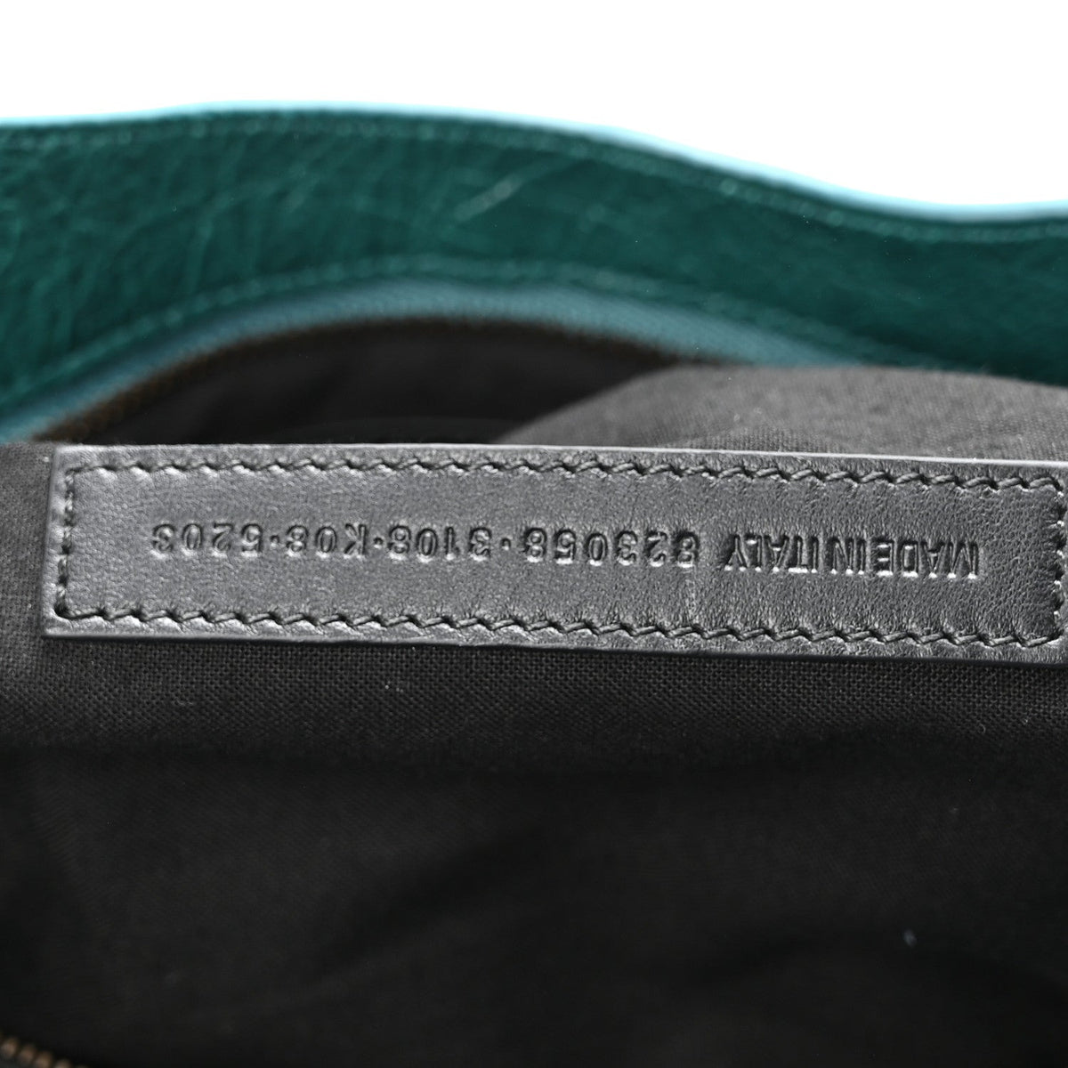 Agneau Arena Classic Hardware Medium Le City Dark Emerald