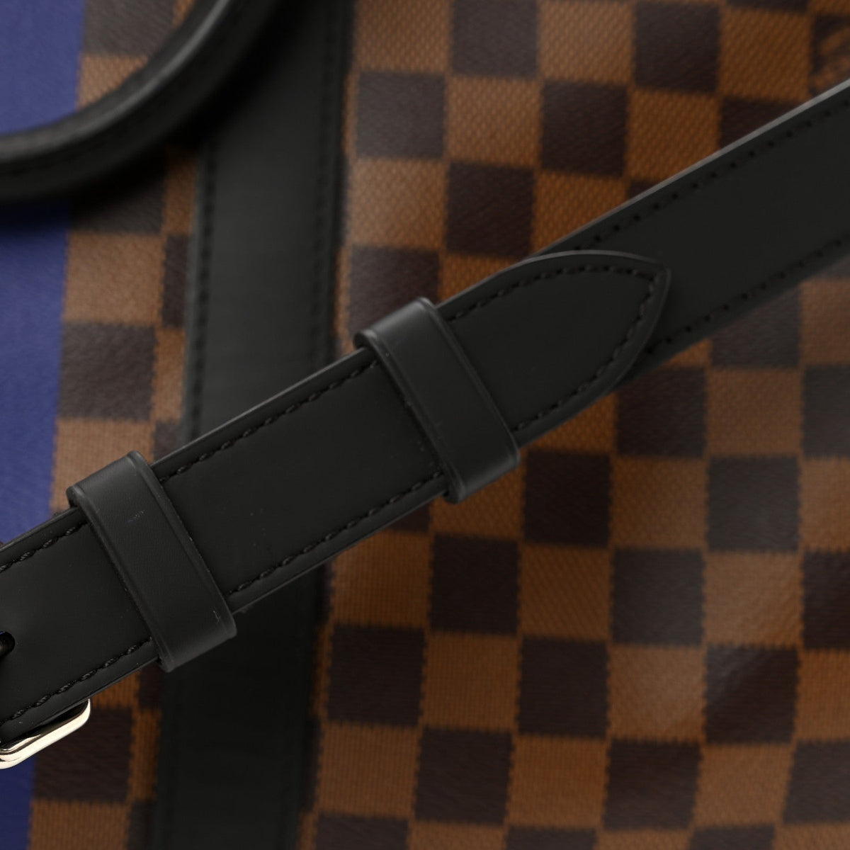 Savane Damier Ebene Keepall Bandouliere 45