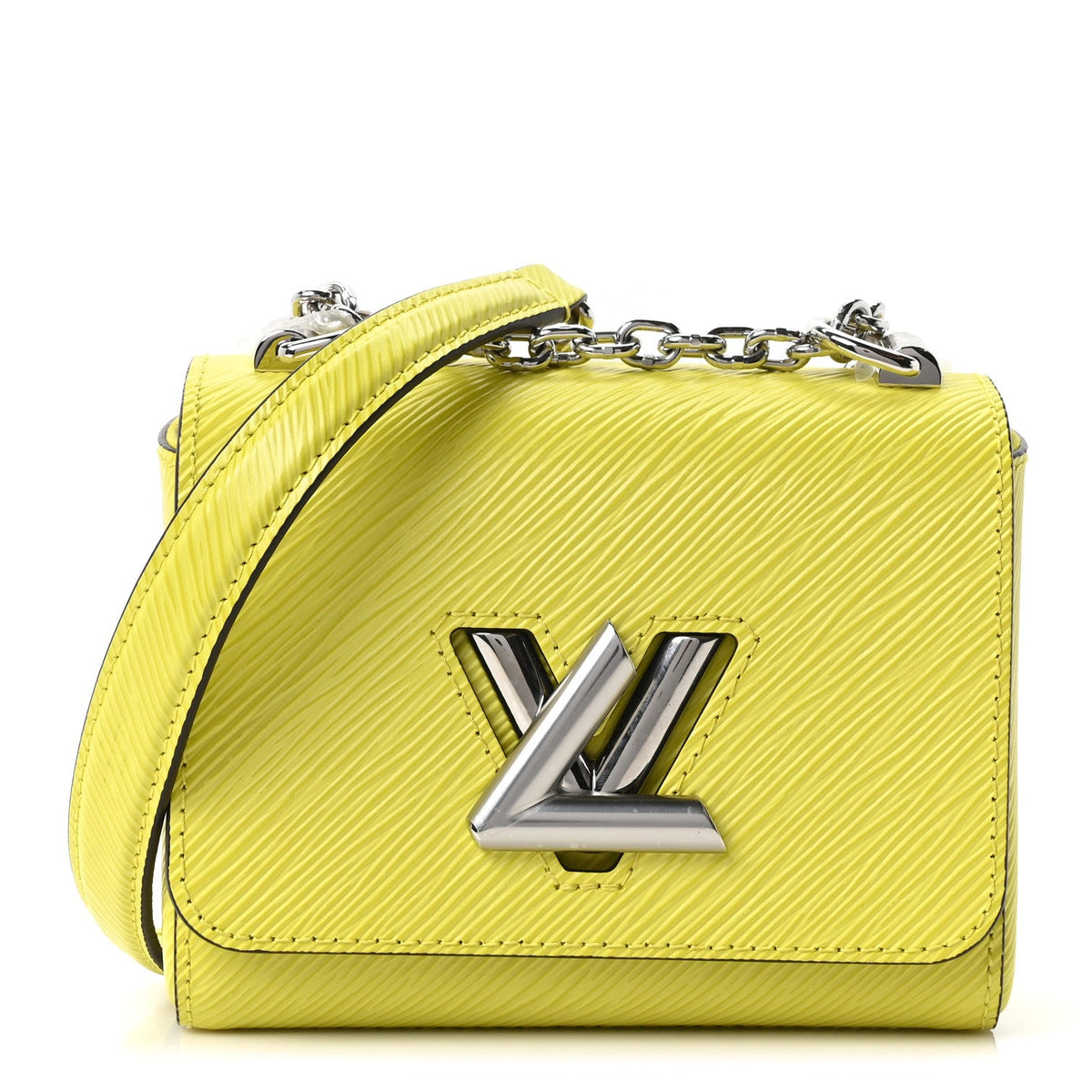 Epi Twist Mini Shoulder Bag Vert Acide