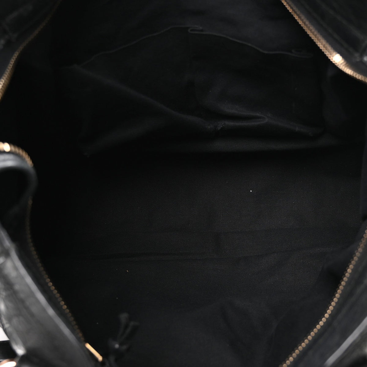 Agneau Giant 12 Rose Gold Hardware City Black