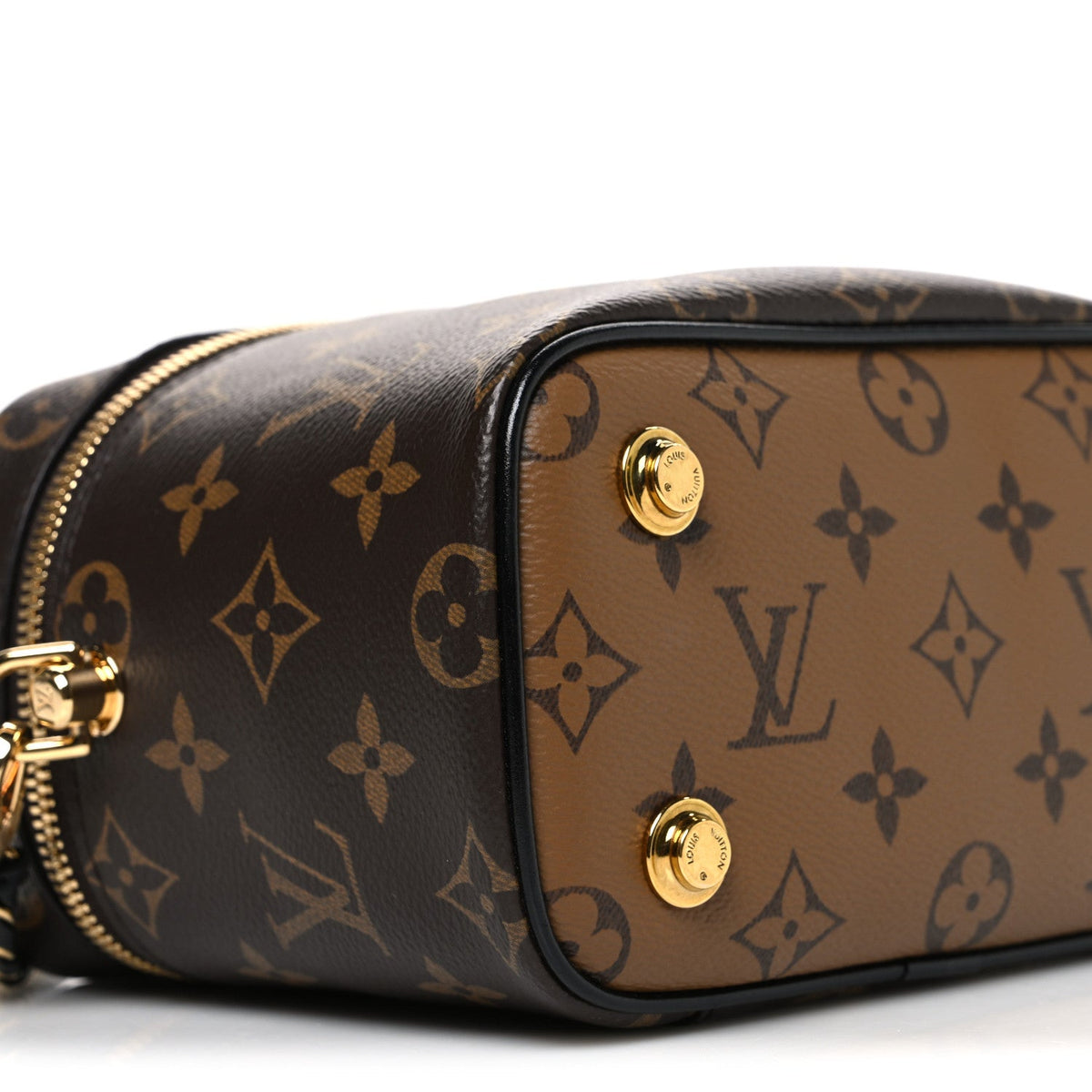 Reverse Monogram Vanity Chain Pouch