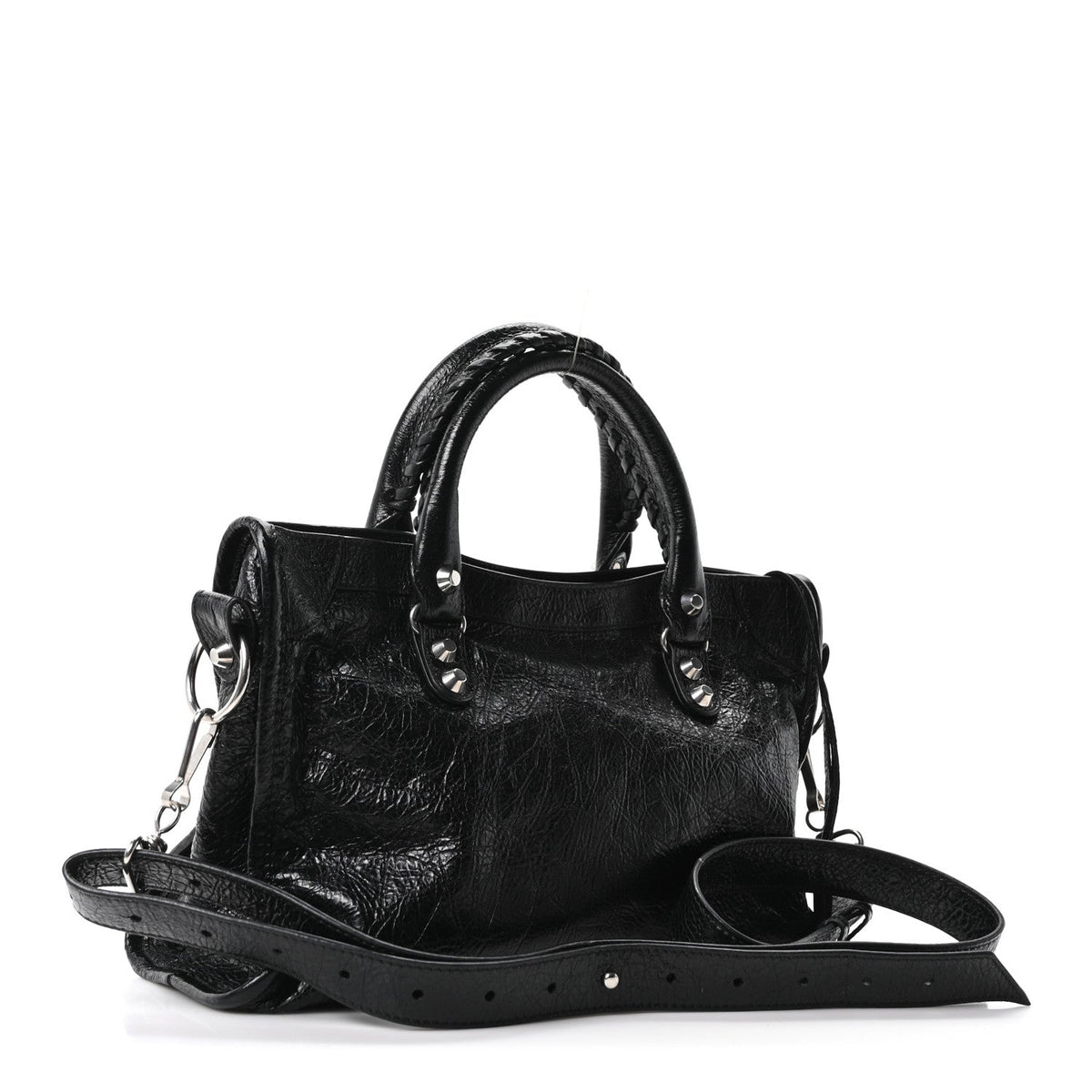 Agneau Arena Silver Hardware Small Le City Black