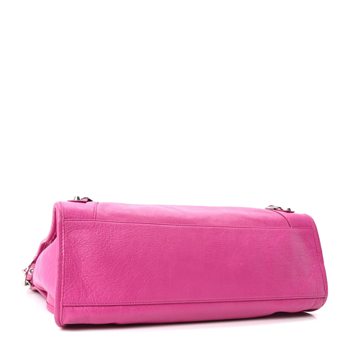 Agneau Classic Hardware Medium Le City Rose Magenta