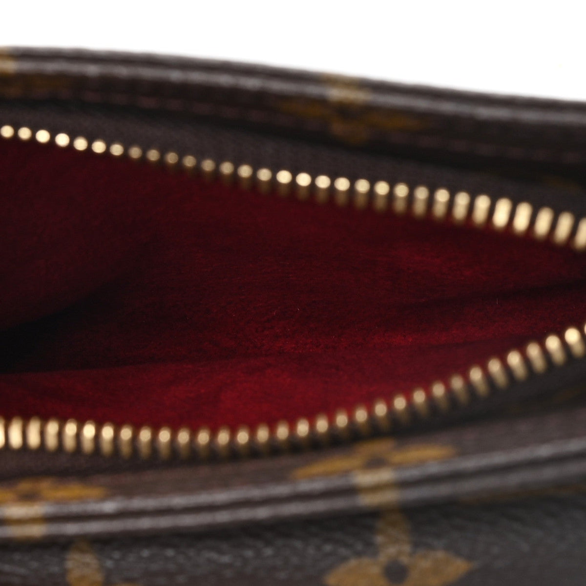 Monogram Partition Wristlet