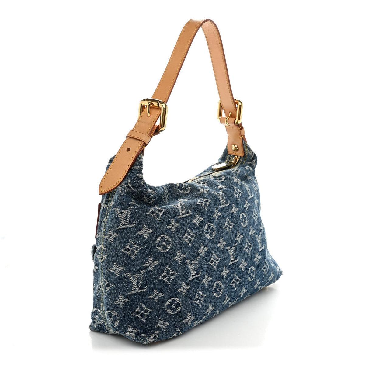 Monogram Denim Baggy PM Blue