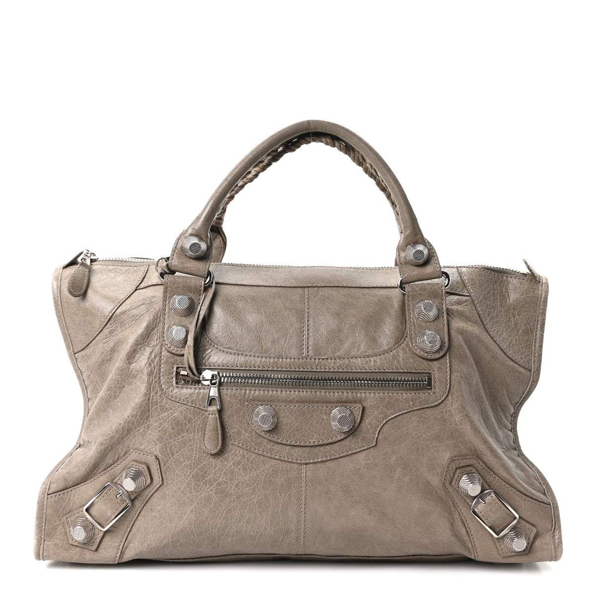 Agneau Giant 21 Silver Hardware Work Papyrus