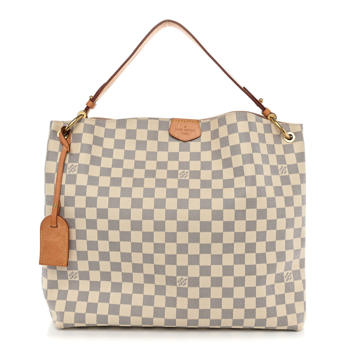 Damier Azur Graceful MM Rose Ballerine