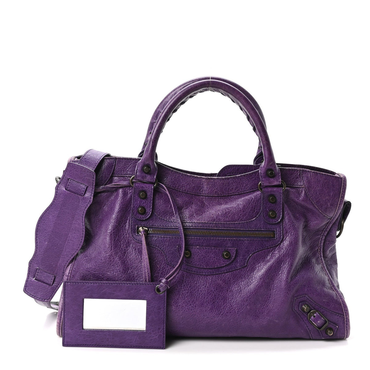 Agneau Classic Hardware City Dark Violet