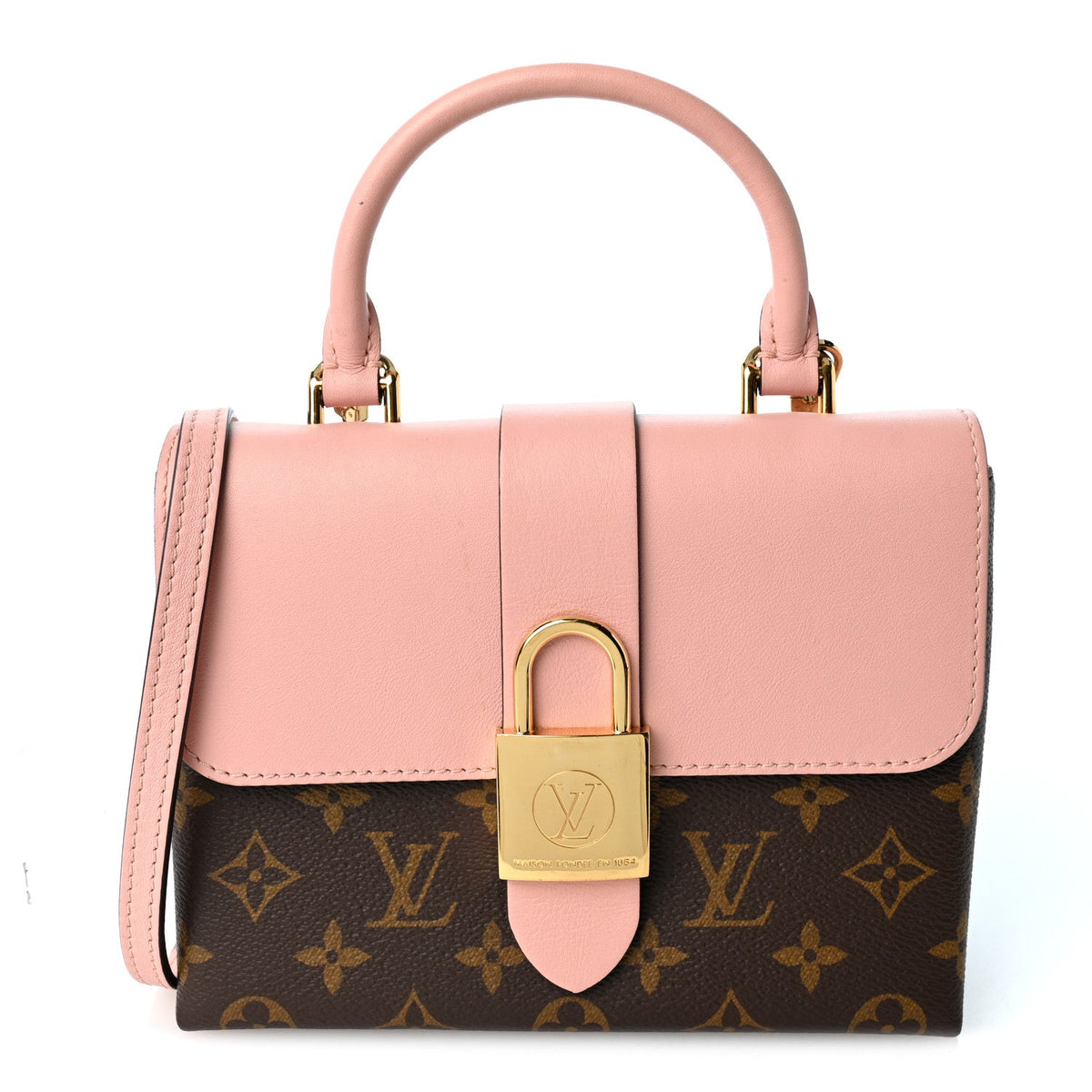 Monogram Locky BB Rose Poudre