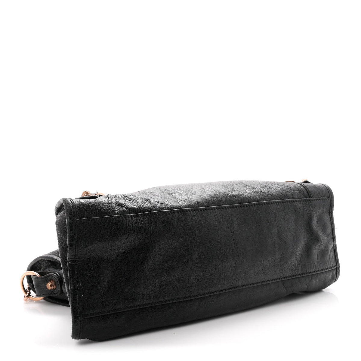 Agneau Giant 12 Rose Gold Hardware City Black