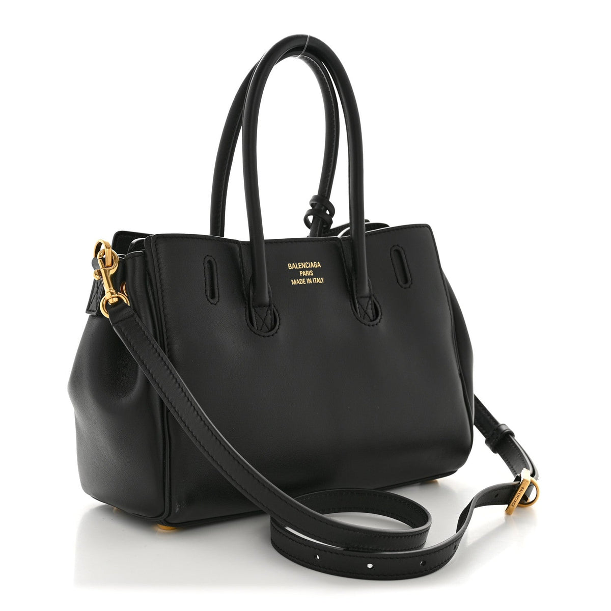 Smooth Calfskin Mini Bel Air Carry All Bag Suede Pink Black