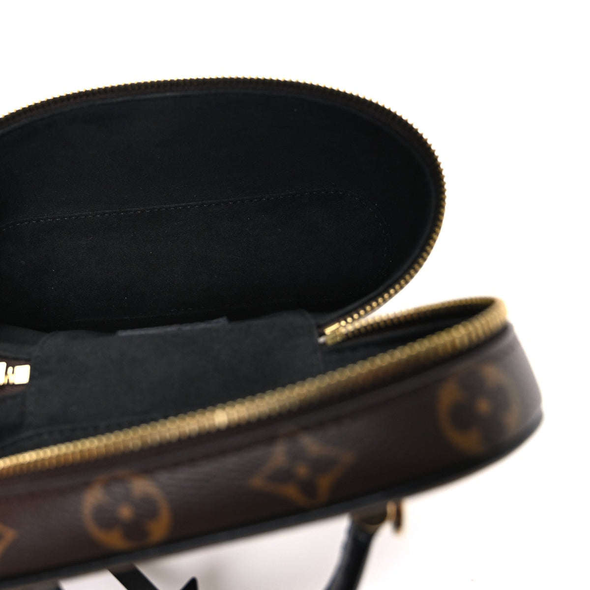 Reverse Monogram Vanity Chain Pouch