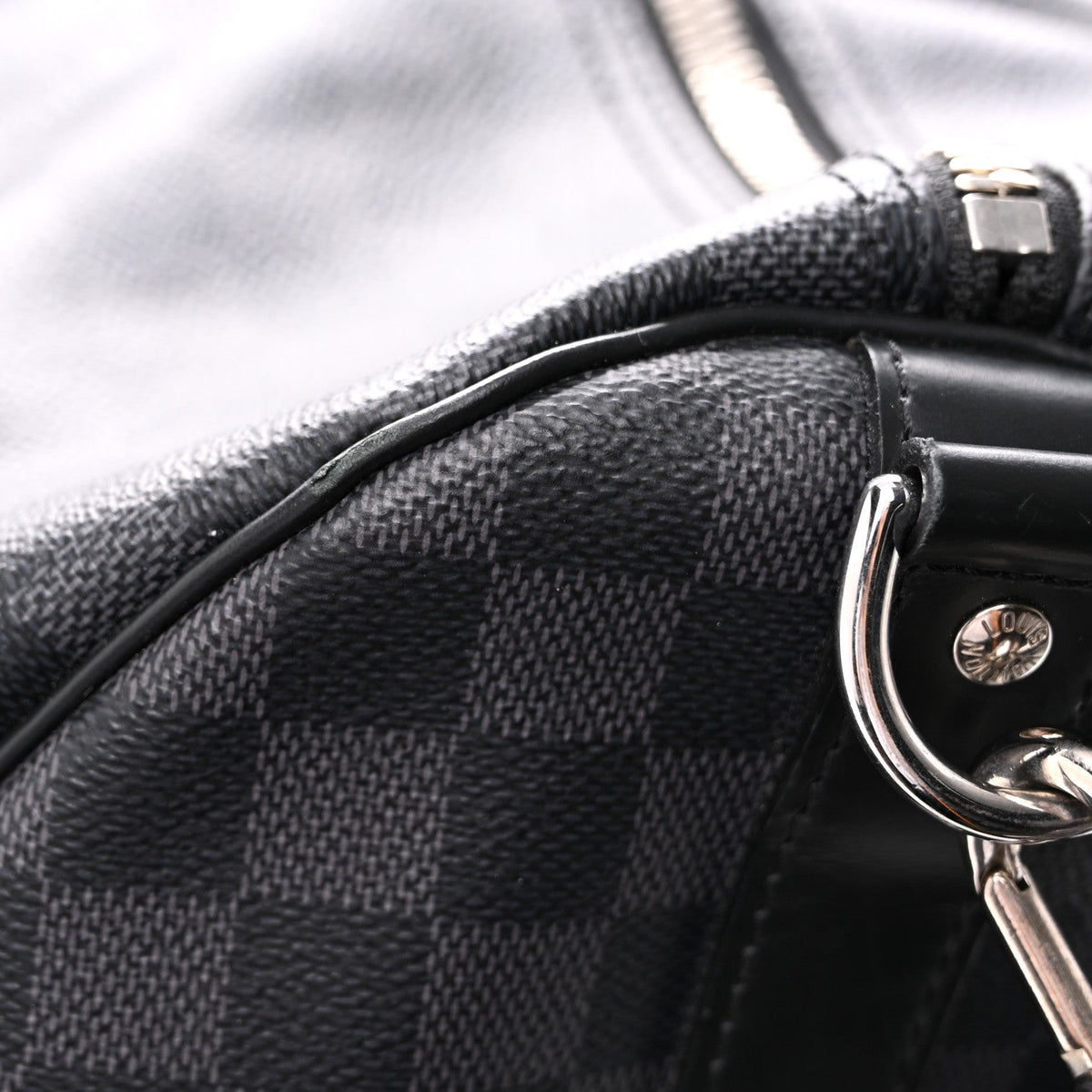Damier Graphite Keepall Bandouliere 55