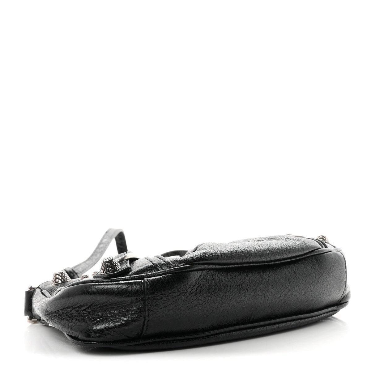 Agneau Arena Le Cagole Mini Purse With Chain Black