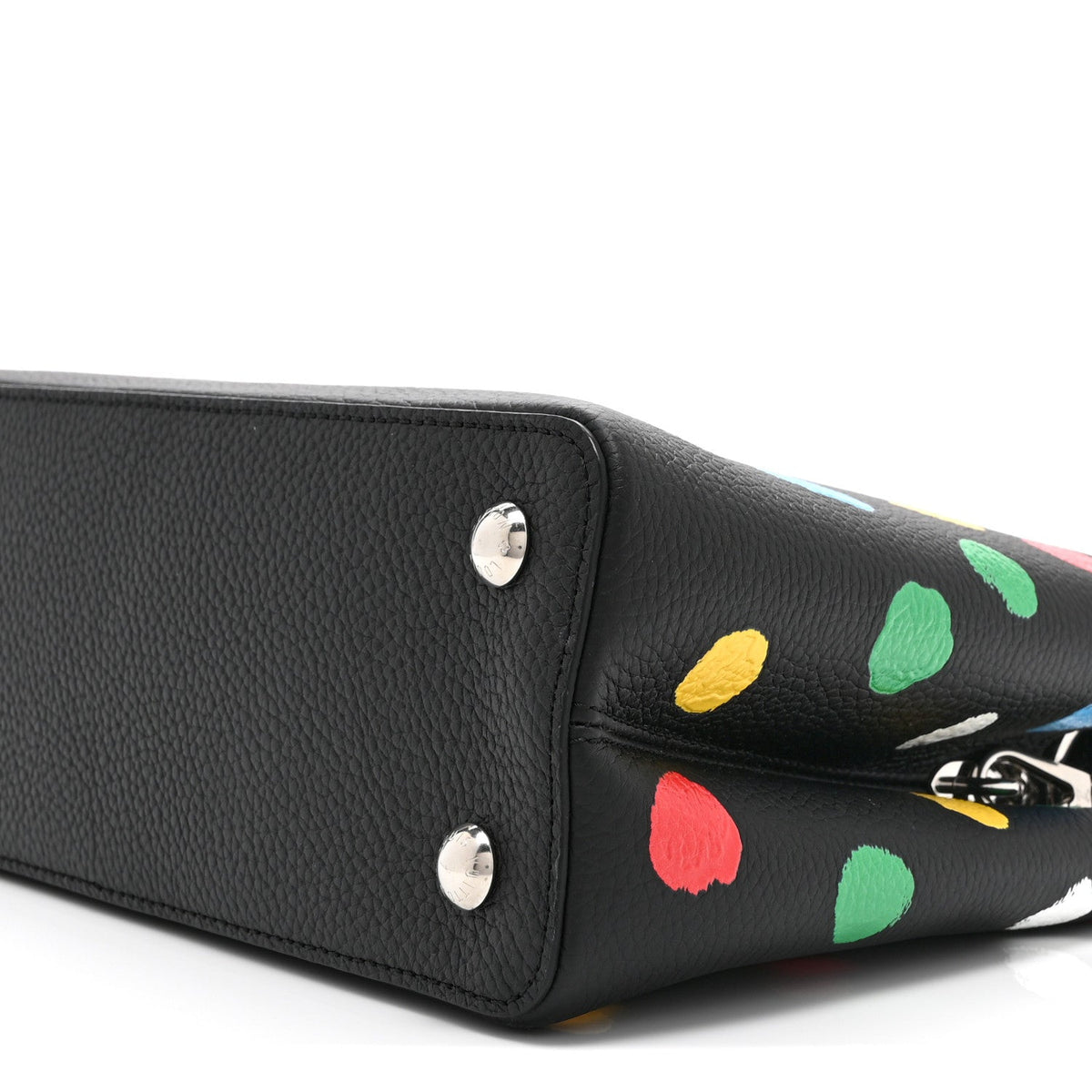 LV X YK Taurillon Capucine MM Black
