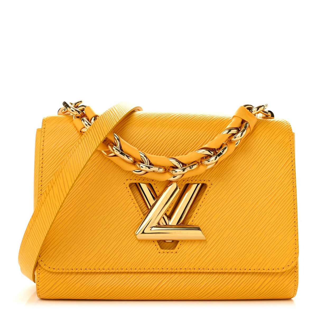 Epi Twist Shoulder Bag MM Sunflower