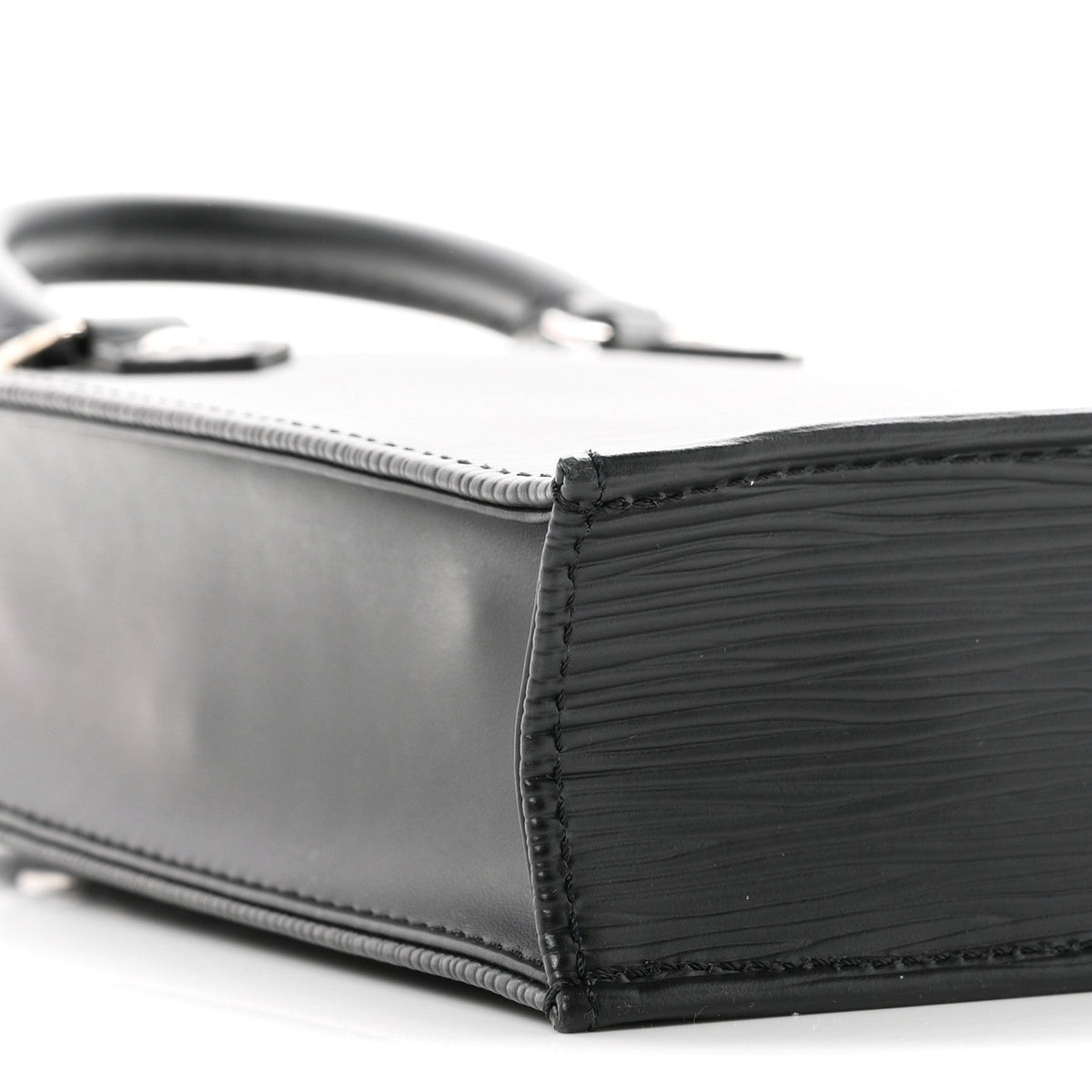 Epi Jacquard Petit Sac Plat Black
