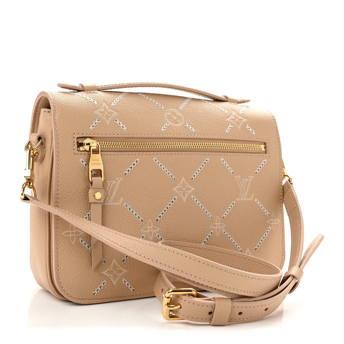 Empreinte Couture Pochette Metis MM Hazelnut