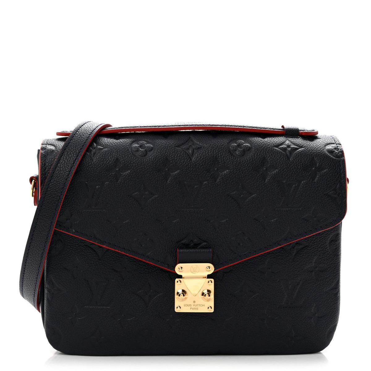 Empreinte Pochette Metis Marine Rouge