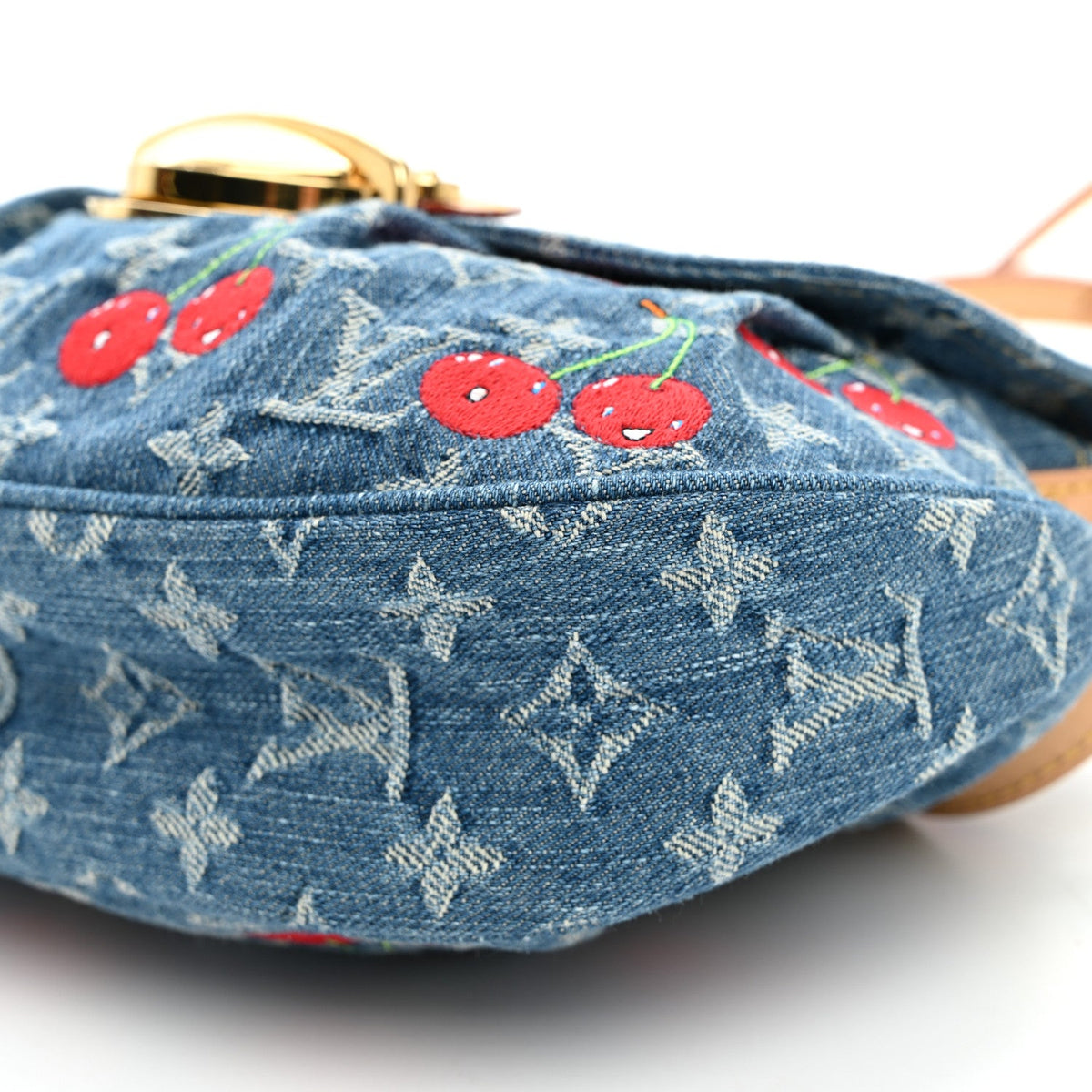 LV X TM Monogram Denim Cerises Sunset