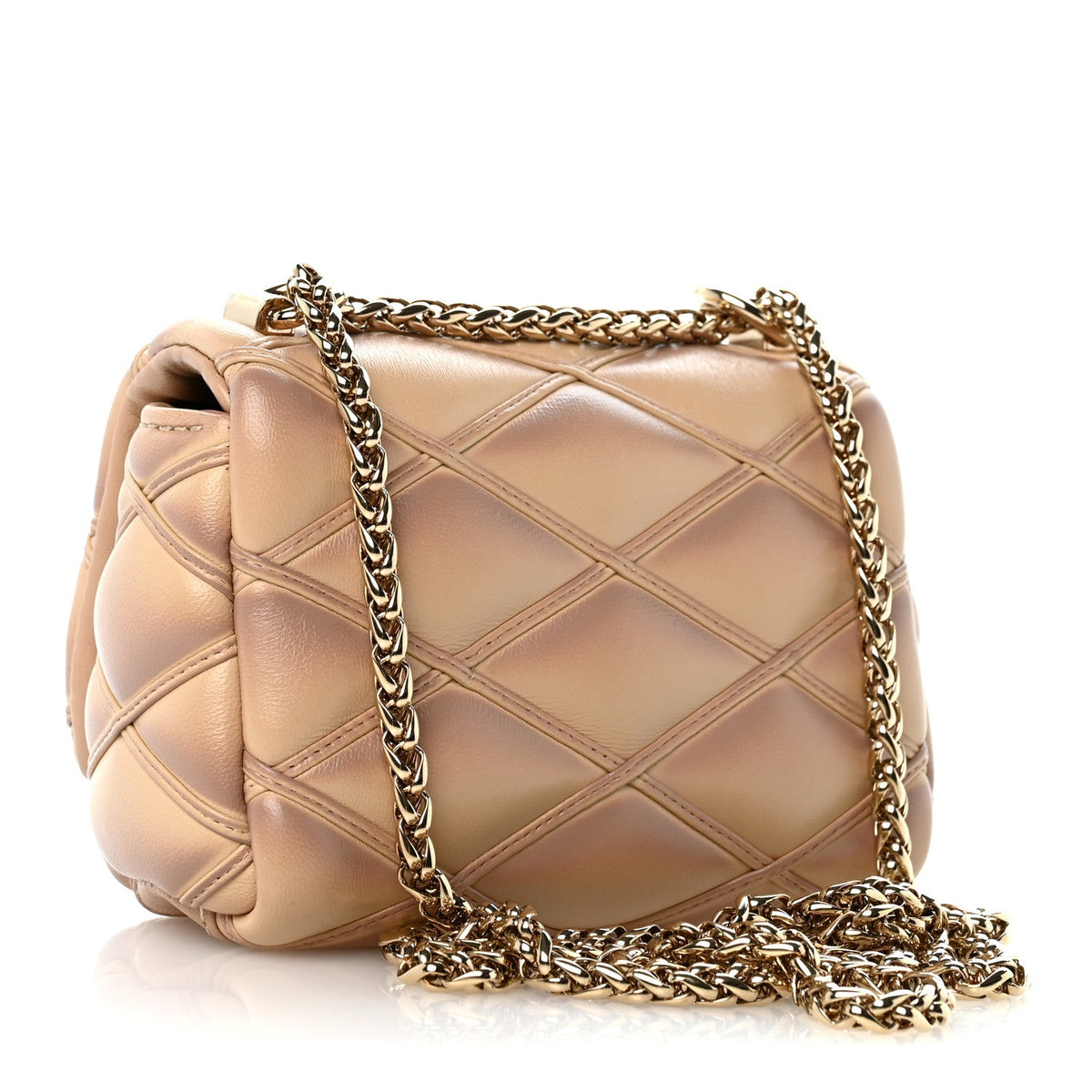 Lambskin Malletage Pico GO-14 Beige Pink