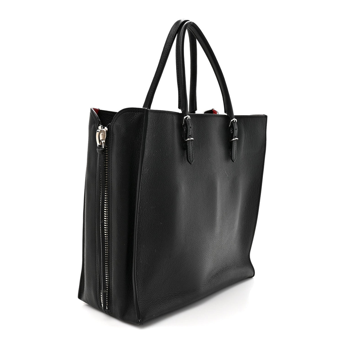 Veau Papier A5 Zip Around Tote Black