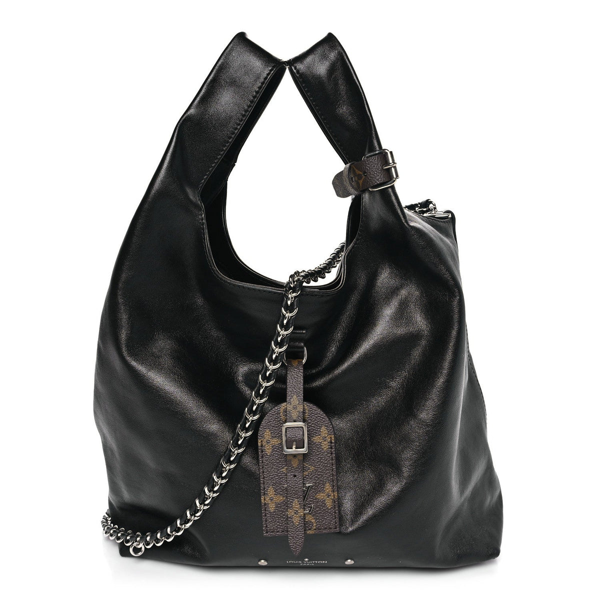 Calfskin Monogram Atlantis Vibe MM Black