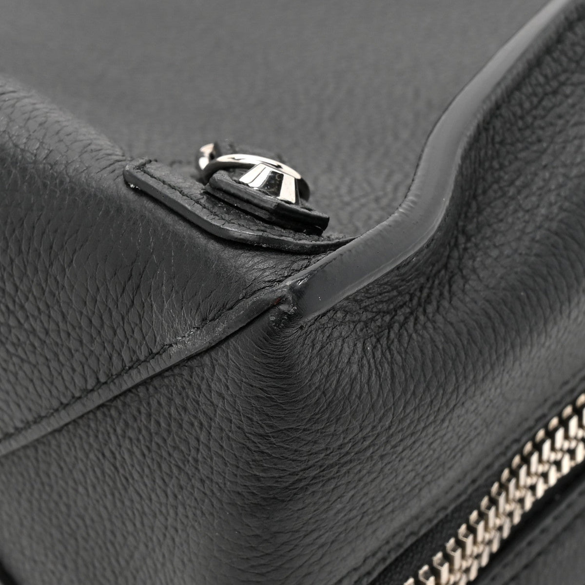 Veau Papier A5 Zip Around Tote Black