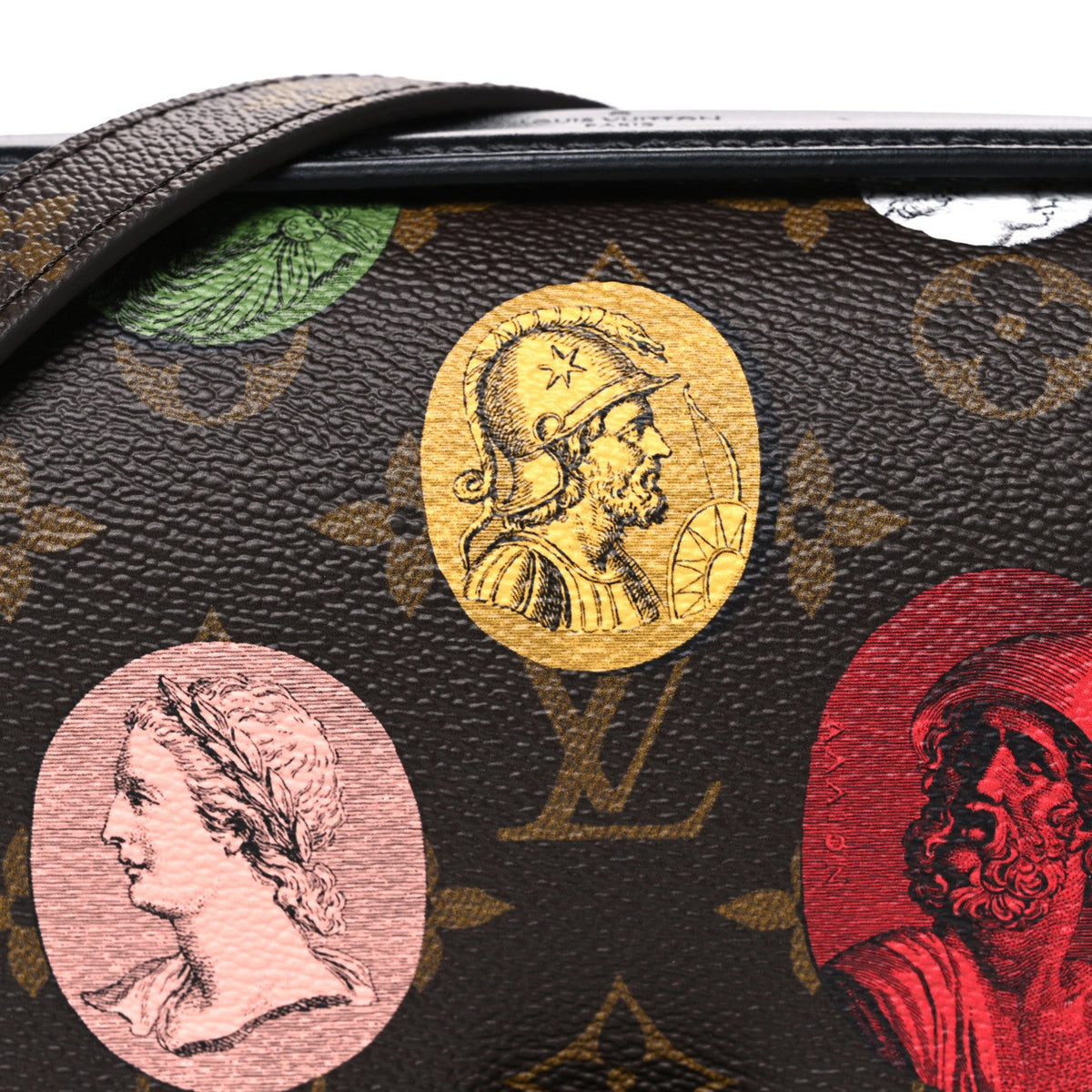 x FORNASETTI Monogram Cameo Pochette Metis