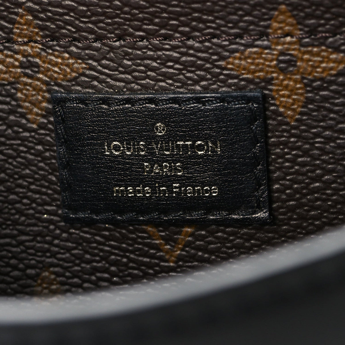 Calfskin Monogram Officier Pouch Black
