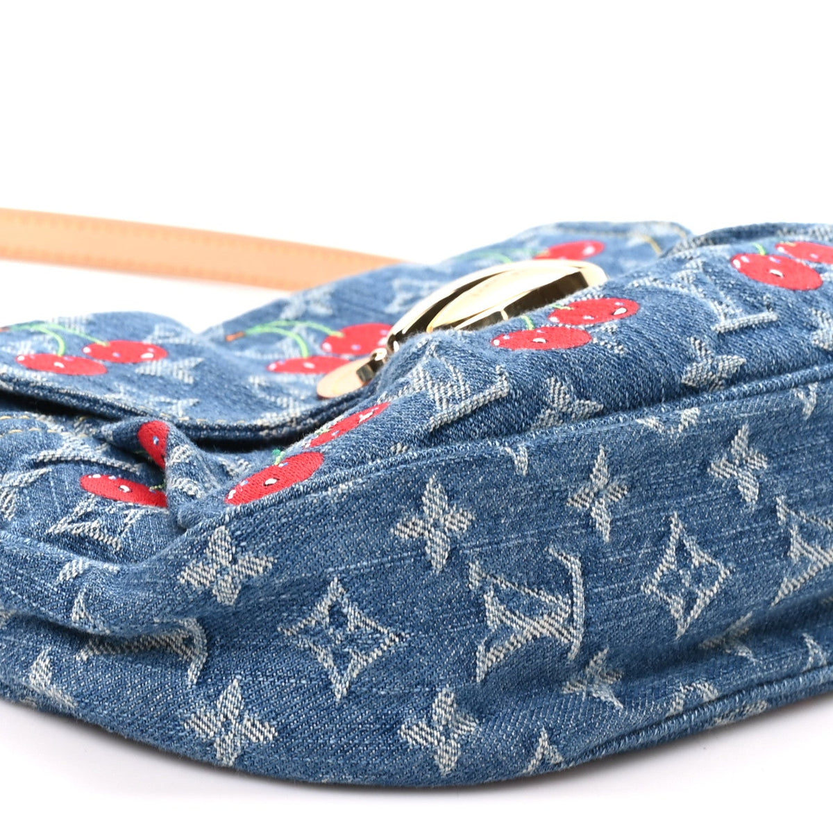 LV X TM Monogram Denim Cerises Sunset
