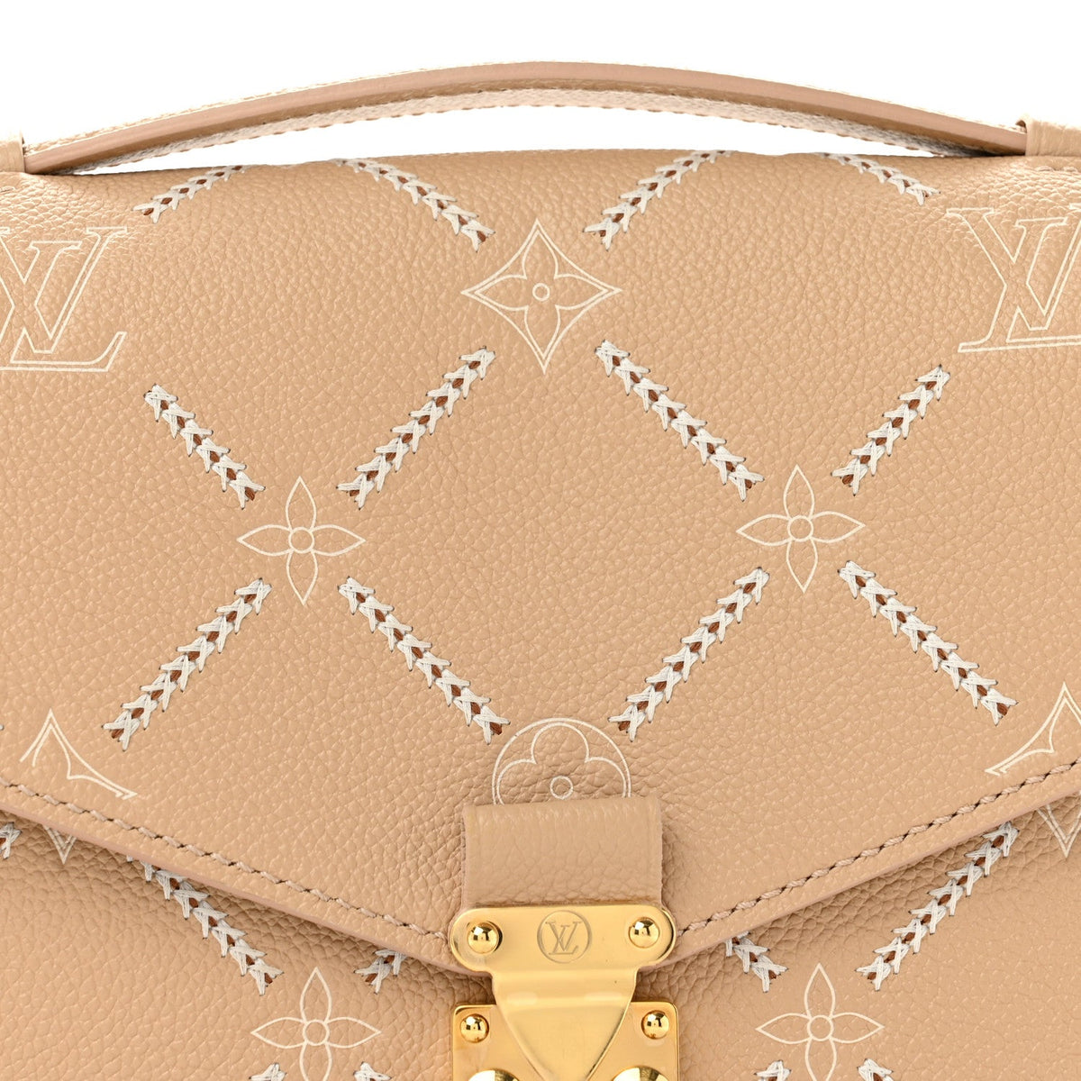 Empreinte Couture Pochette Metis MM Hazelnut