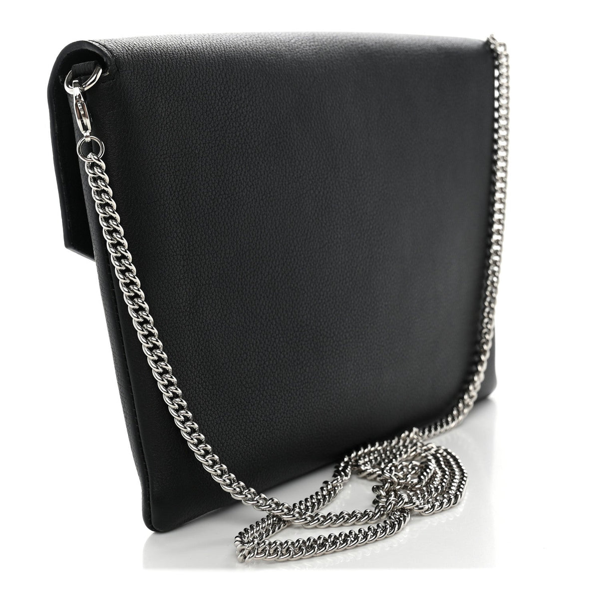 Soft Calfskin My Lockme Pochette Black