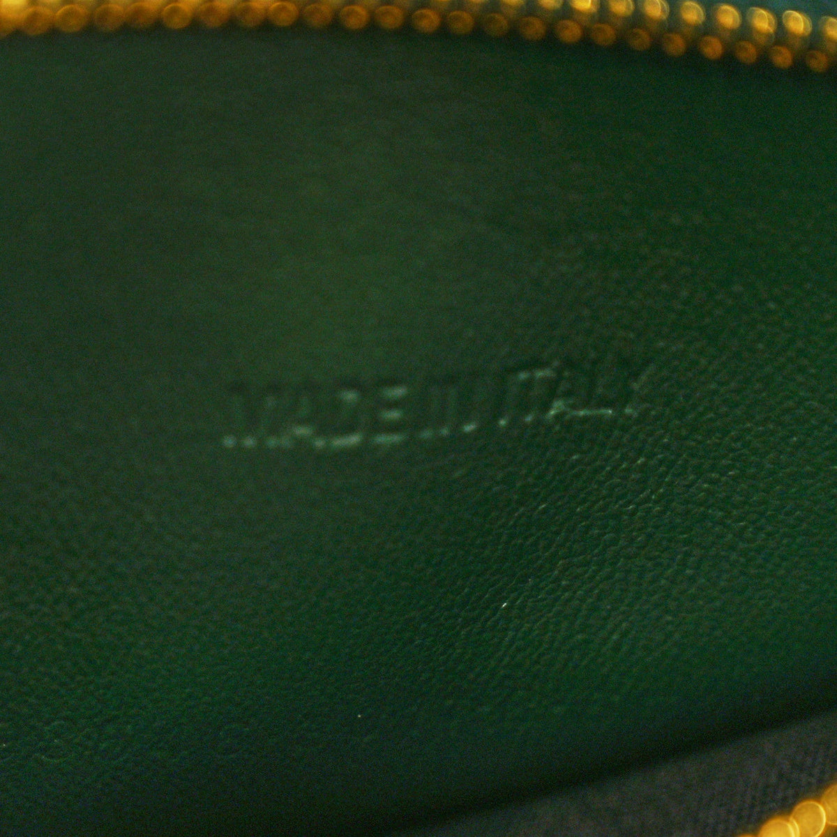 Shiny Calfskin Crocodile Embossed Small Hourglass Top Handle Bag Forest Green