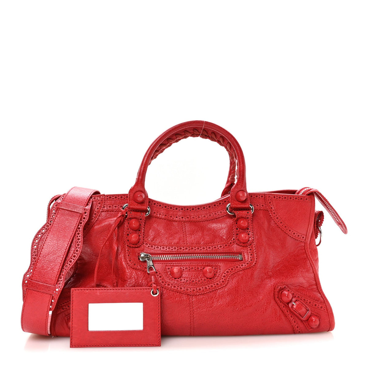 Agneau Giant Brogues Hardware Part Time Coquelicot