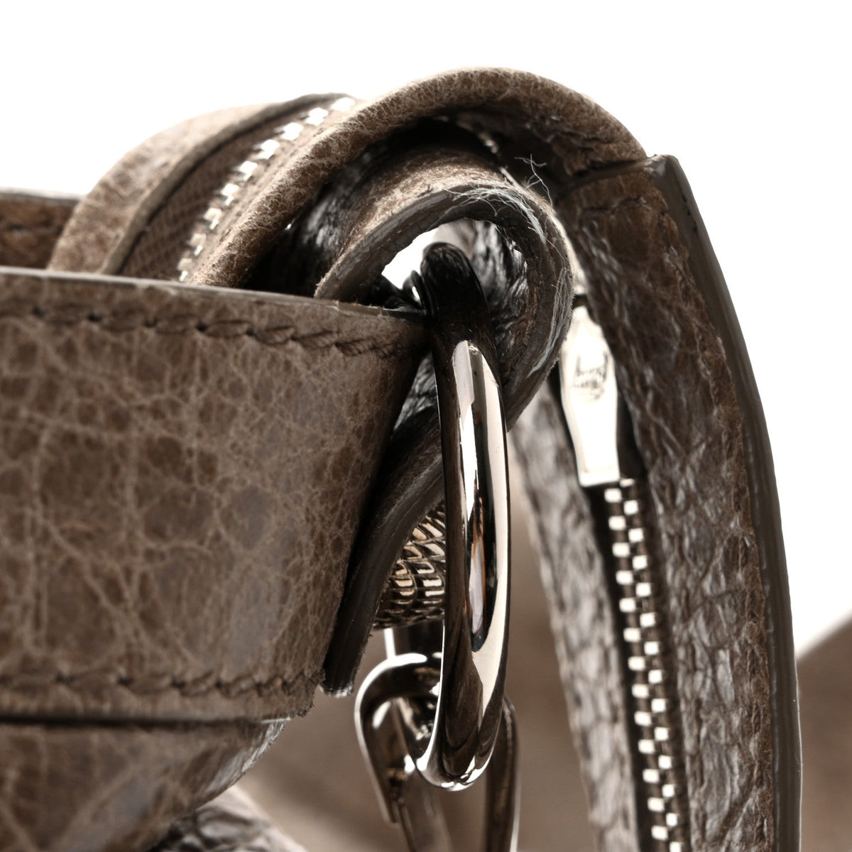 Agneau Giant 12 Silver Hardware Town Gris Poivre