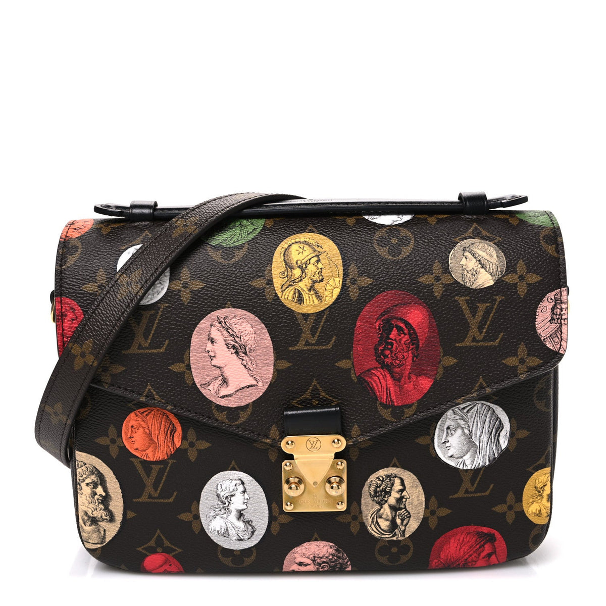 x FORNASETTI Monogram Cameo Pochette Metis