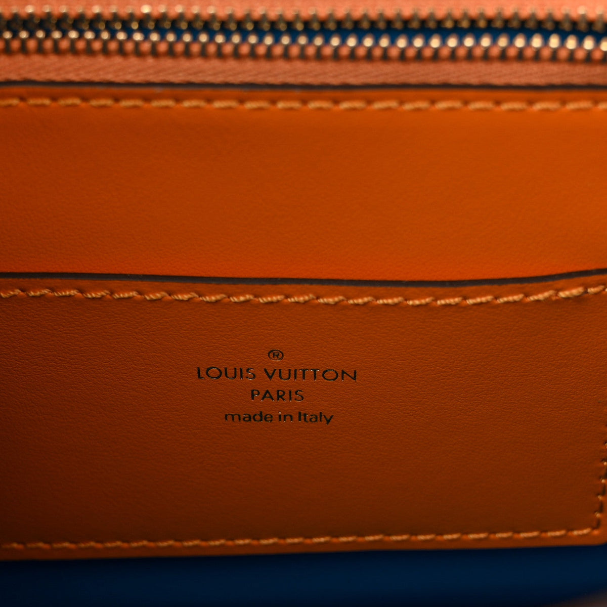 Smooth Calfskin LV Pont 9 Summer Gold