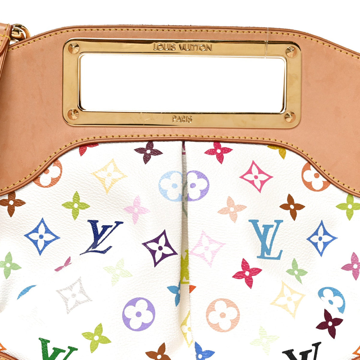 Monogram Multicolor Judy MM White