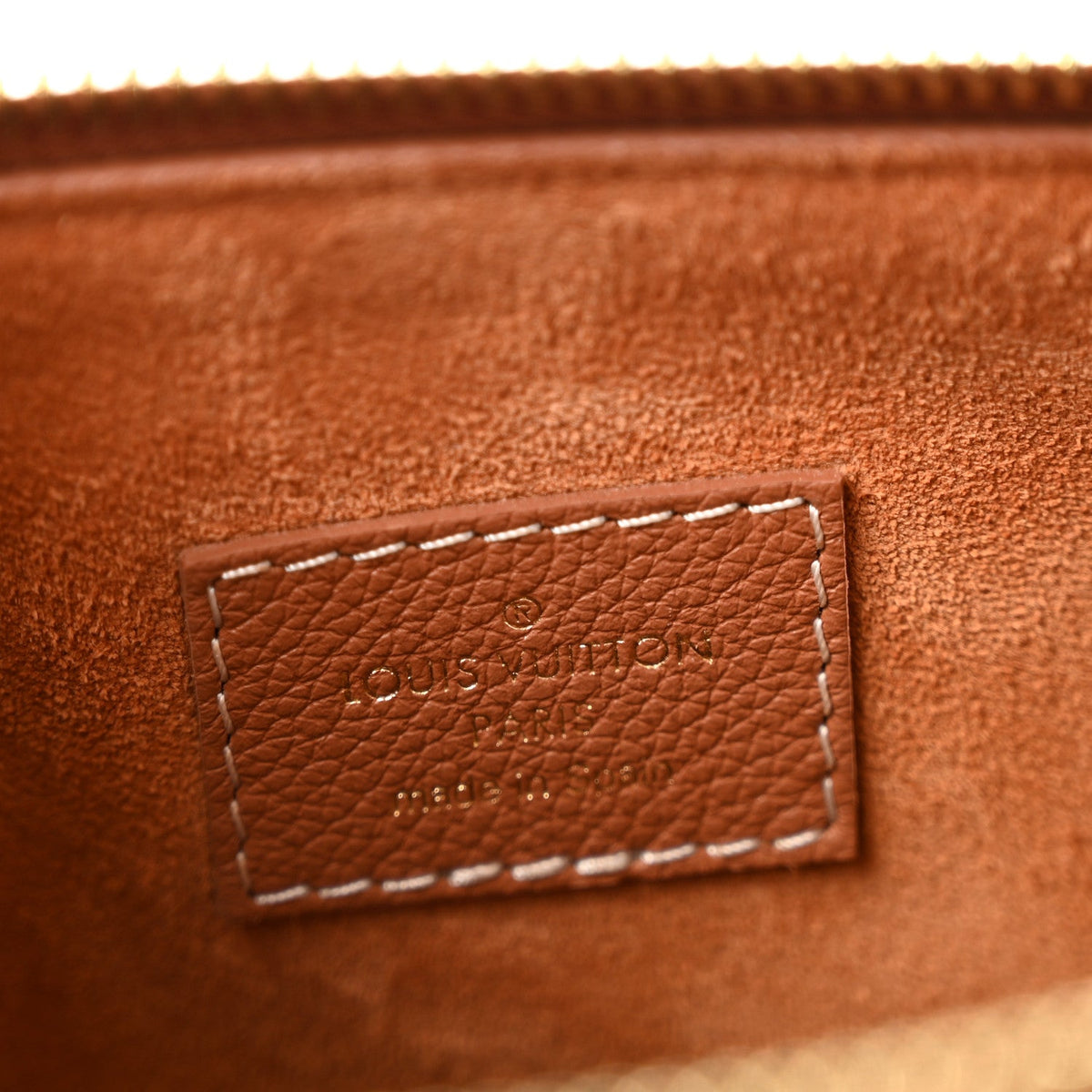 Smooth Calfskin Low Key Bumbag Cognac