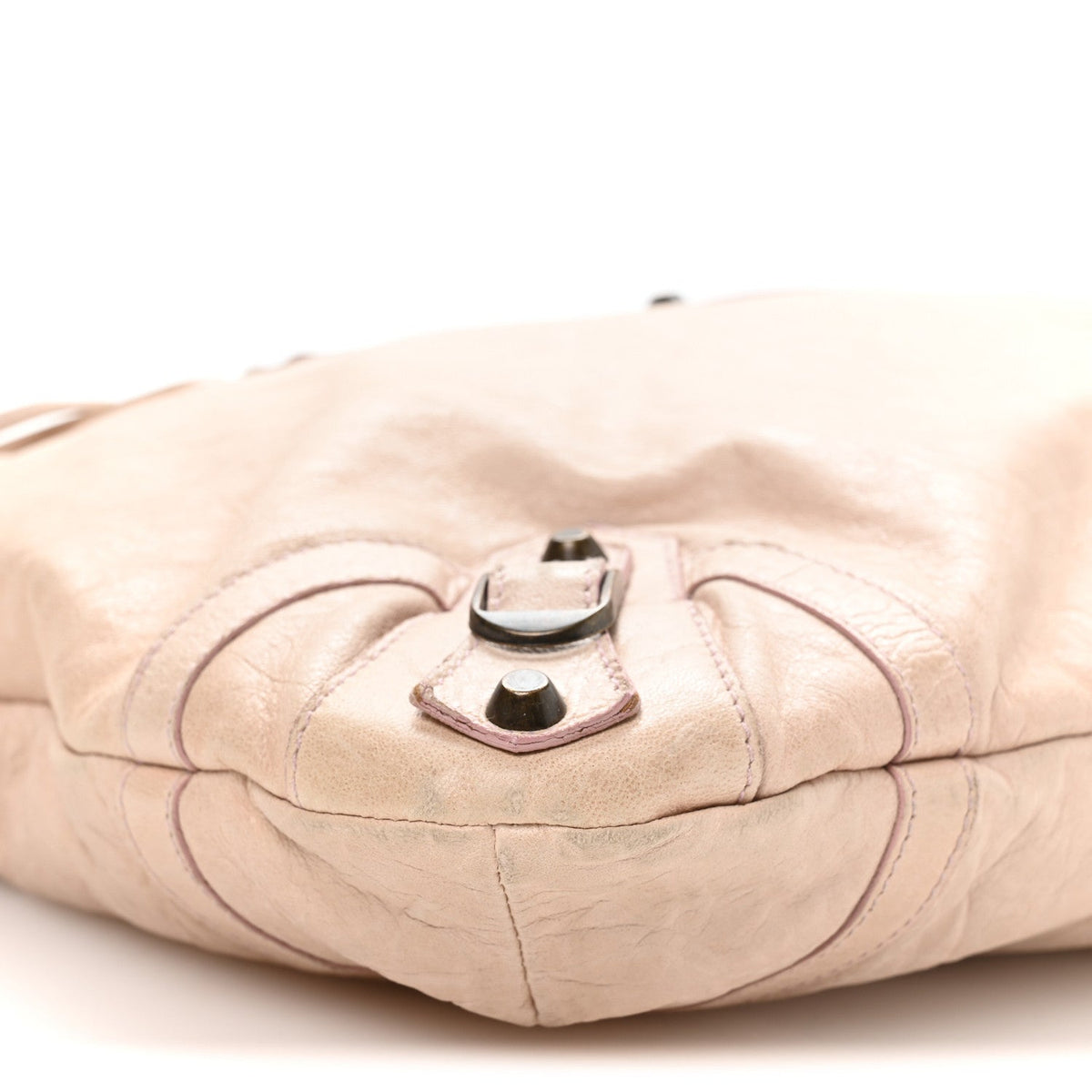 Chevre Classic Hardware Purse Bubblegum