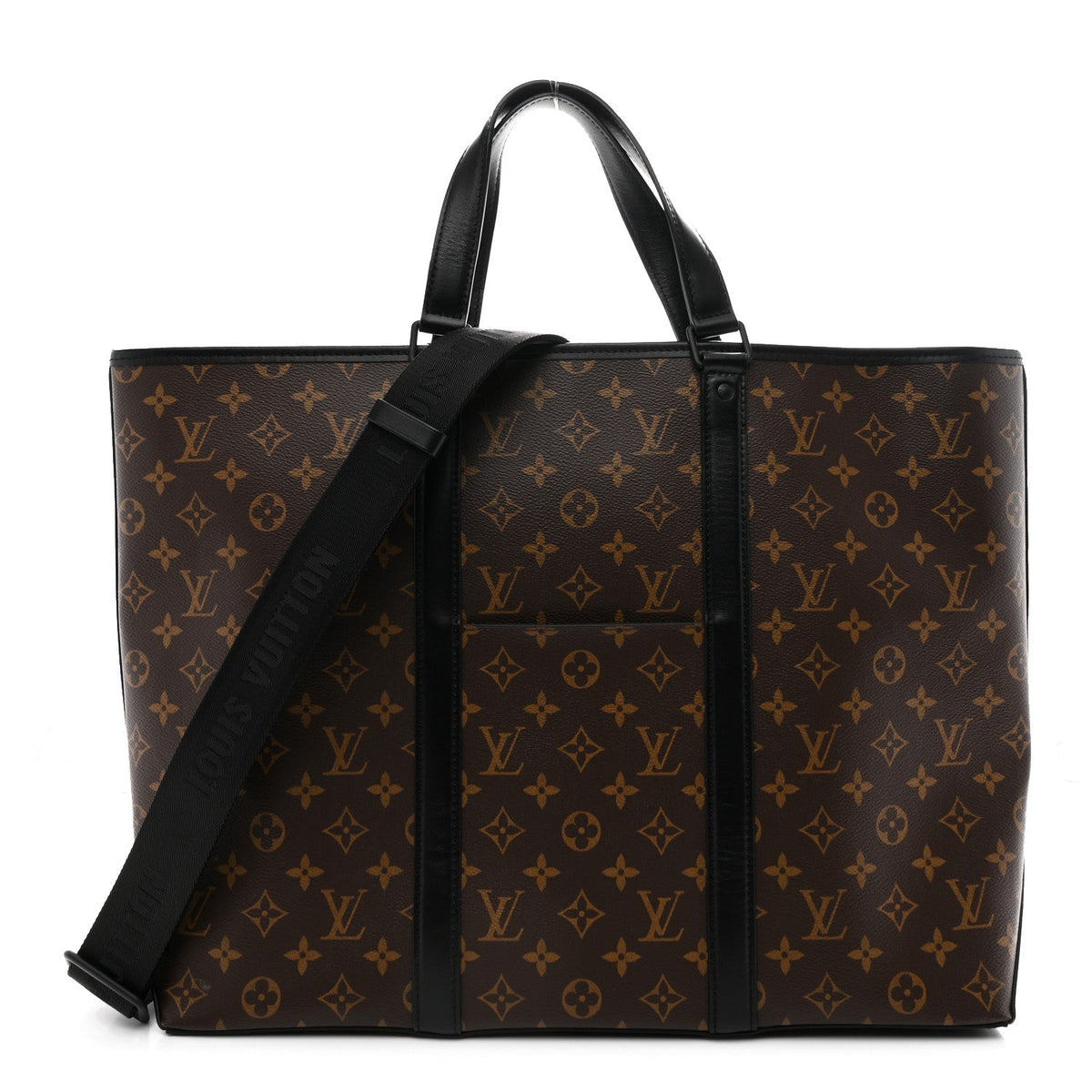 Monogram Macassar Weekend Tote GM
