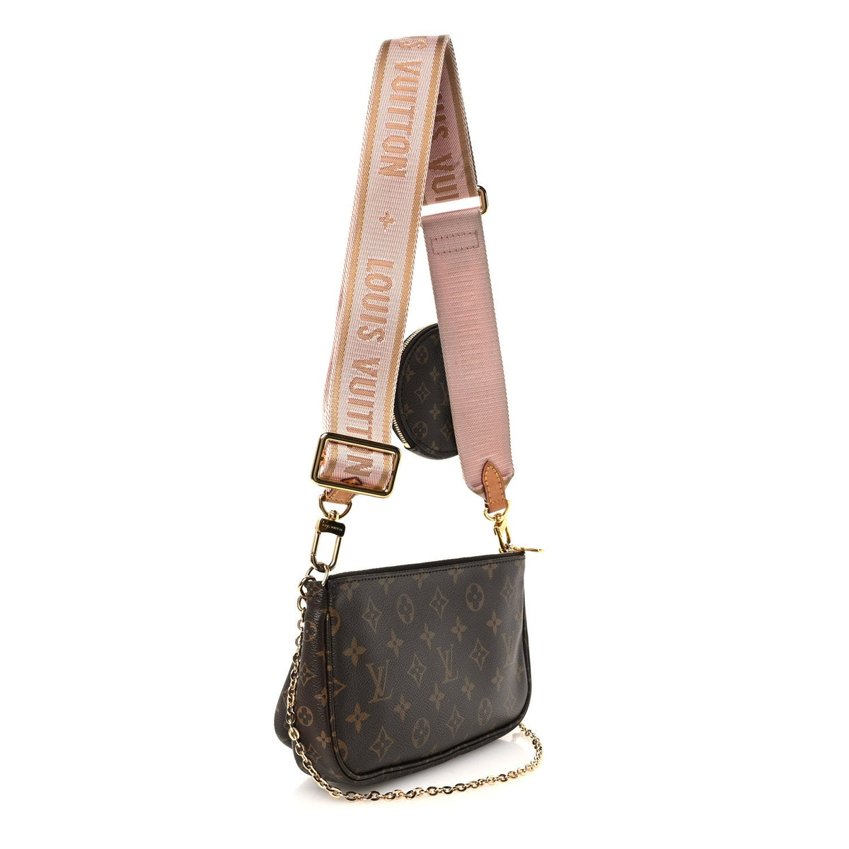 Monogram Multi Pochette Accessories Rose Clair