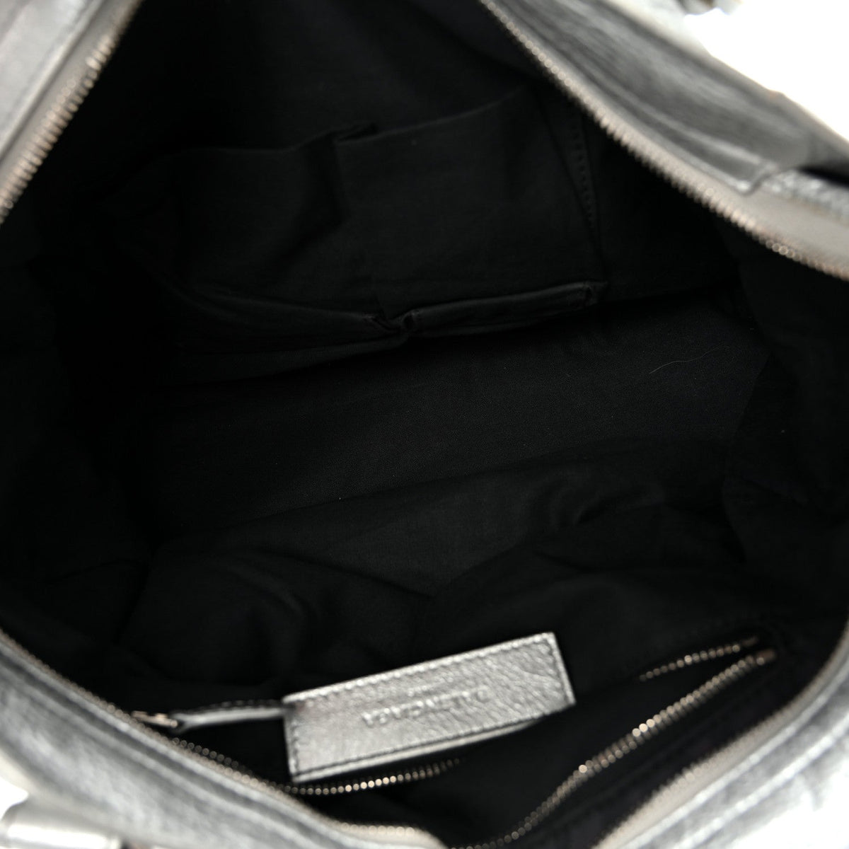 Metallic Agneau Giant 12 Silver Hardware City Gris Aluminum