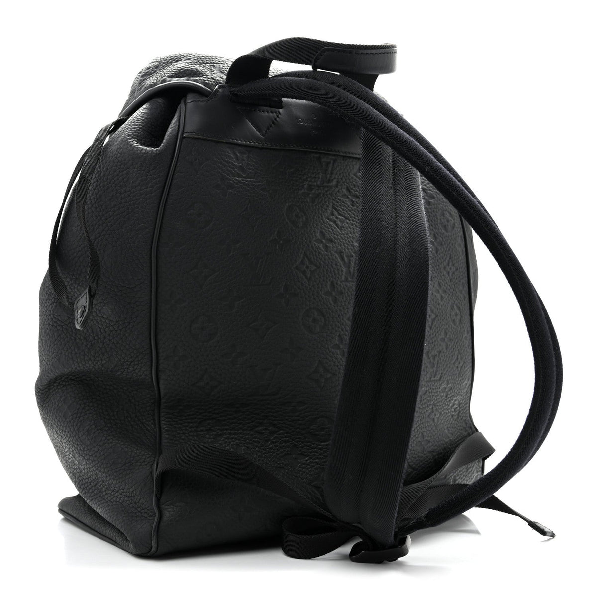 Taurillon Monogram Montsouris Backpack Black