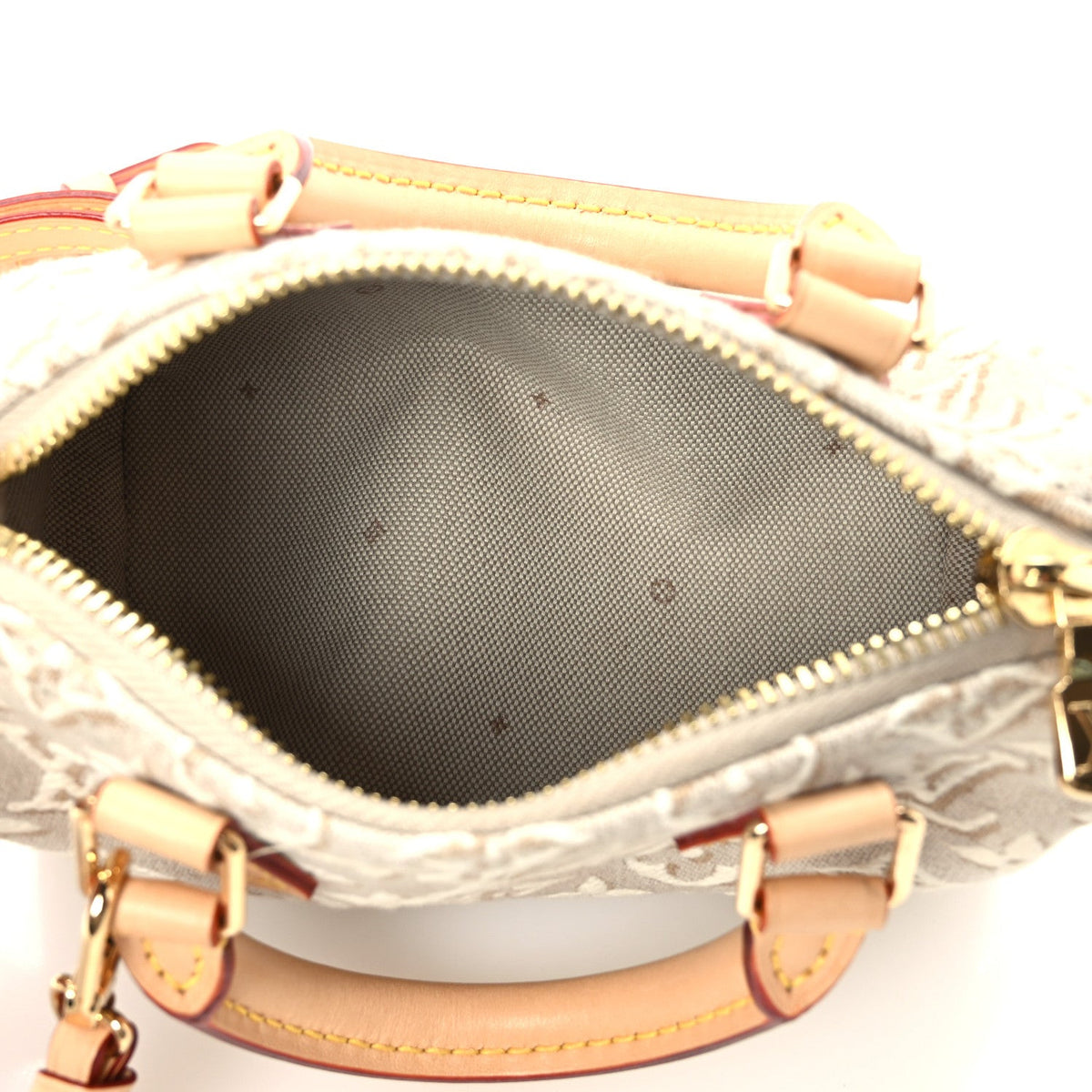 Jacquard Monogram Embleme Nano Speedy Peuplier
