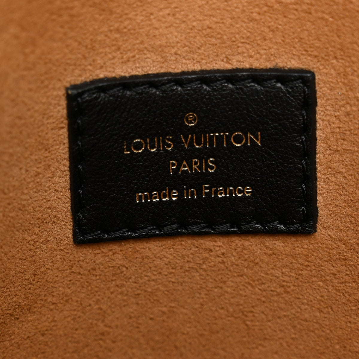 Calfskin Monogram On My Side Black