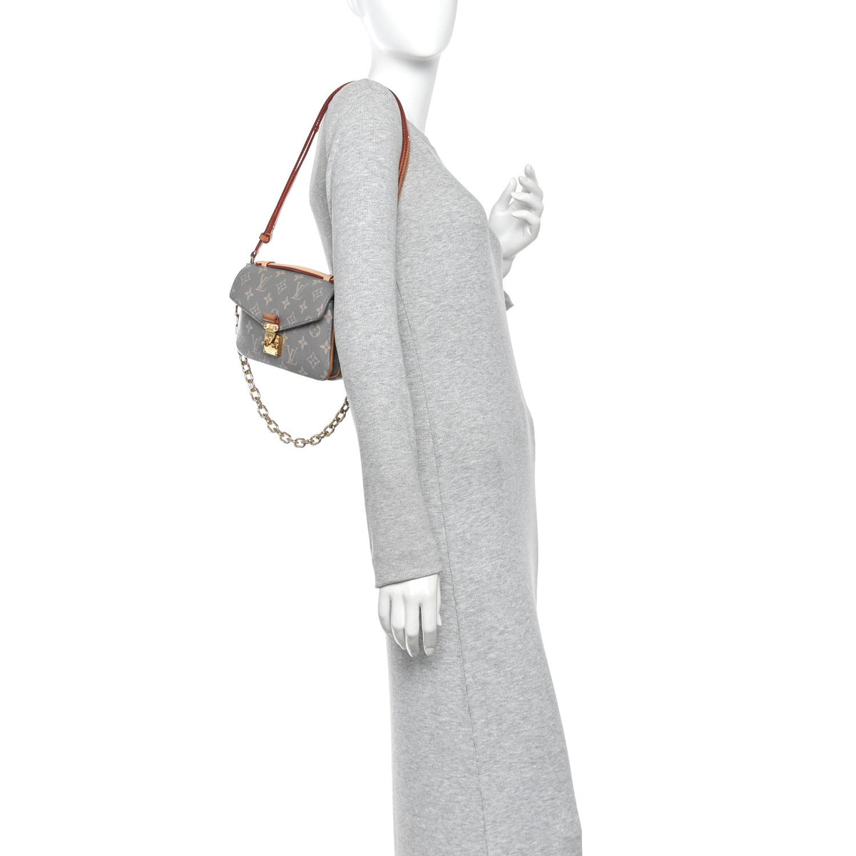 Monogram Pochette Metis East West Trianon Gray