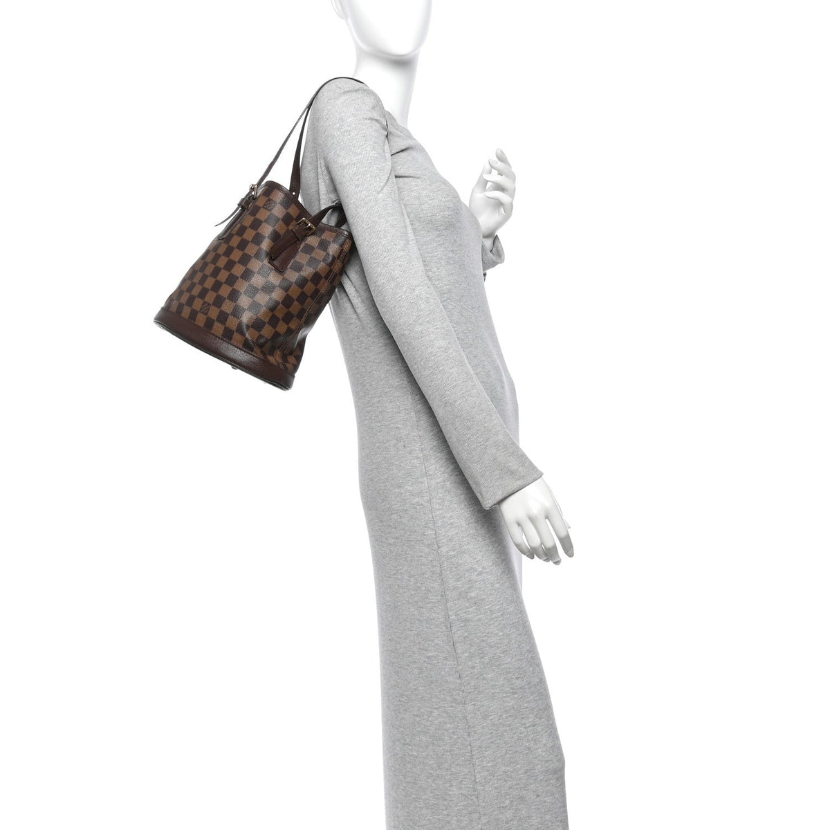 Damier Ebene Marais Bucket 23